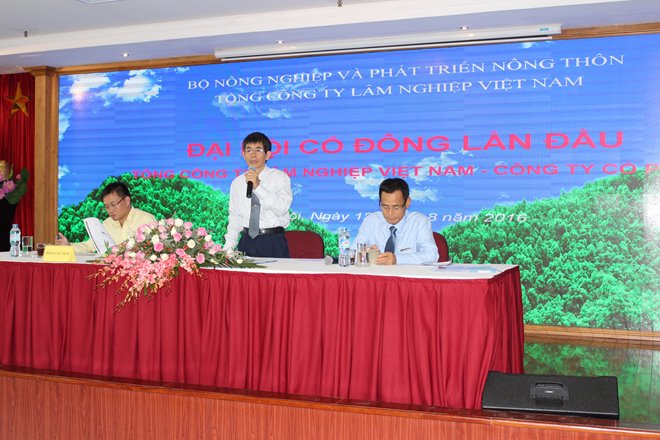 Đại hội đồng cổ đông lần đầu Tổng công ty Lâm nghiệp Việt Nam - Công ty cổ phần
