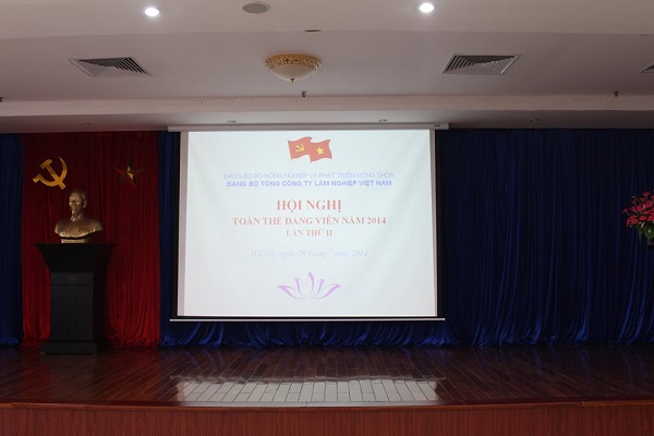 Hội nghị toàn thể Đảng viên năm 2014 (Lần 02) của Đảng bộ Tổng công ty Lâm nghiệp Việt Nam