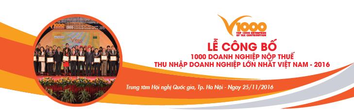 Tổng Công ty Lâm nghiệp Việt Nam Top 1000 doanh nghiệp nộp thuế thu nhập doanh nghiệp lớn nhất Việt Nam
