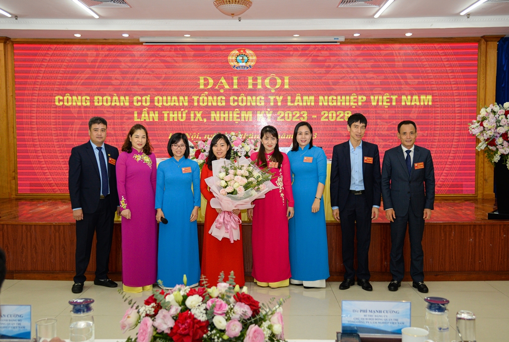 Công đoàn Cơ quan Tổng công ty Lâm nghiệp Việt Nam tổ chức thành công Đại hội Công đoàn Cơ quan Tổng công ty nhiệm kỳ 2023 - 2028