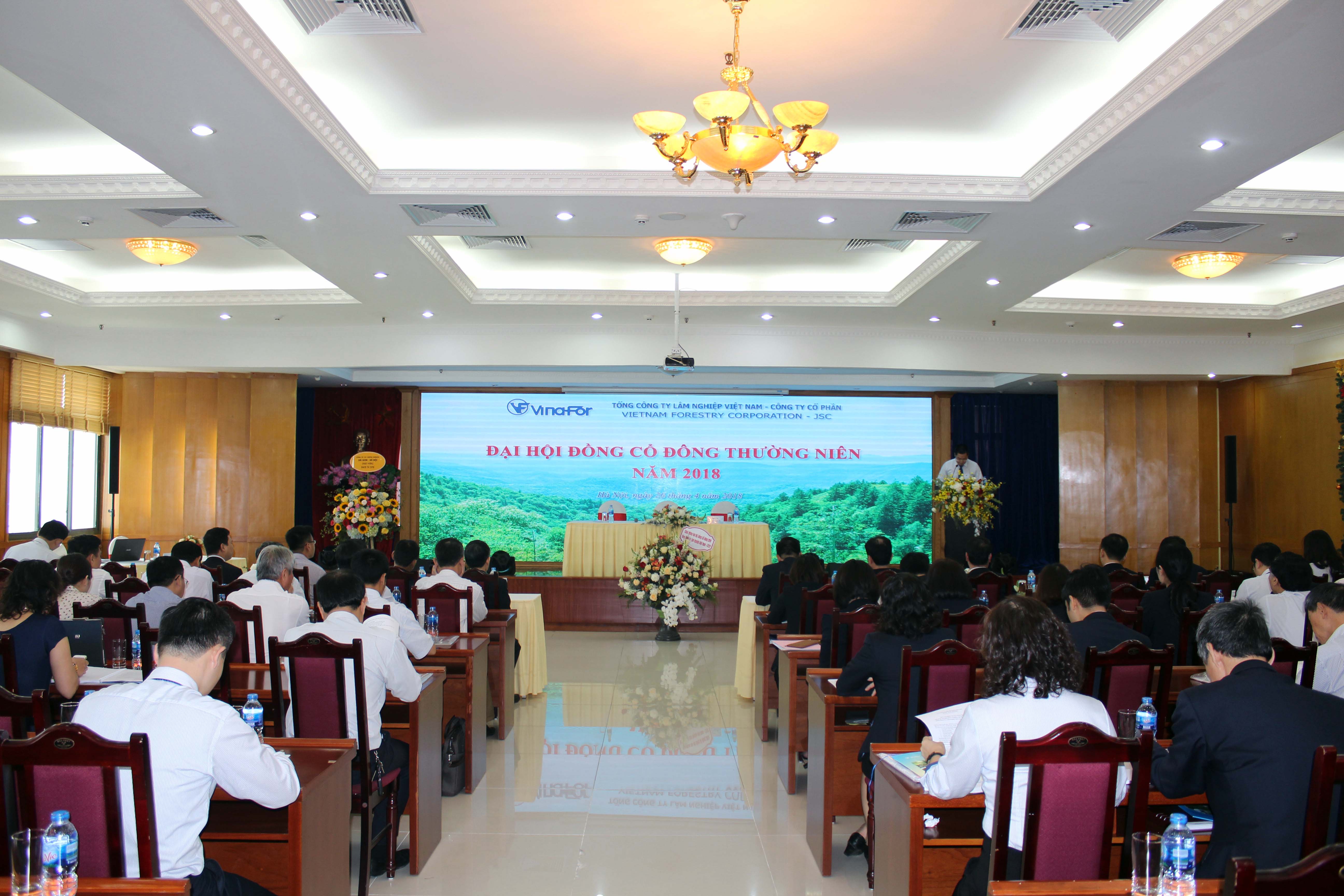 Tổng công ty Lâm nghiệp Việt Nam - CTCP tổ chức thành công Đại hội đồng Cổ đông thường niên năm 2018