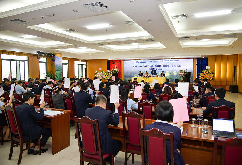 Tổng công ty Lâm nghiệp Việt Nam tổ chức thành công Đại hội đồng cổ đông thường niên năm 2023