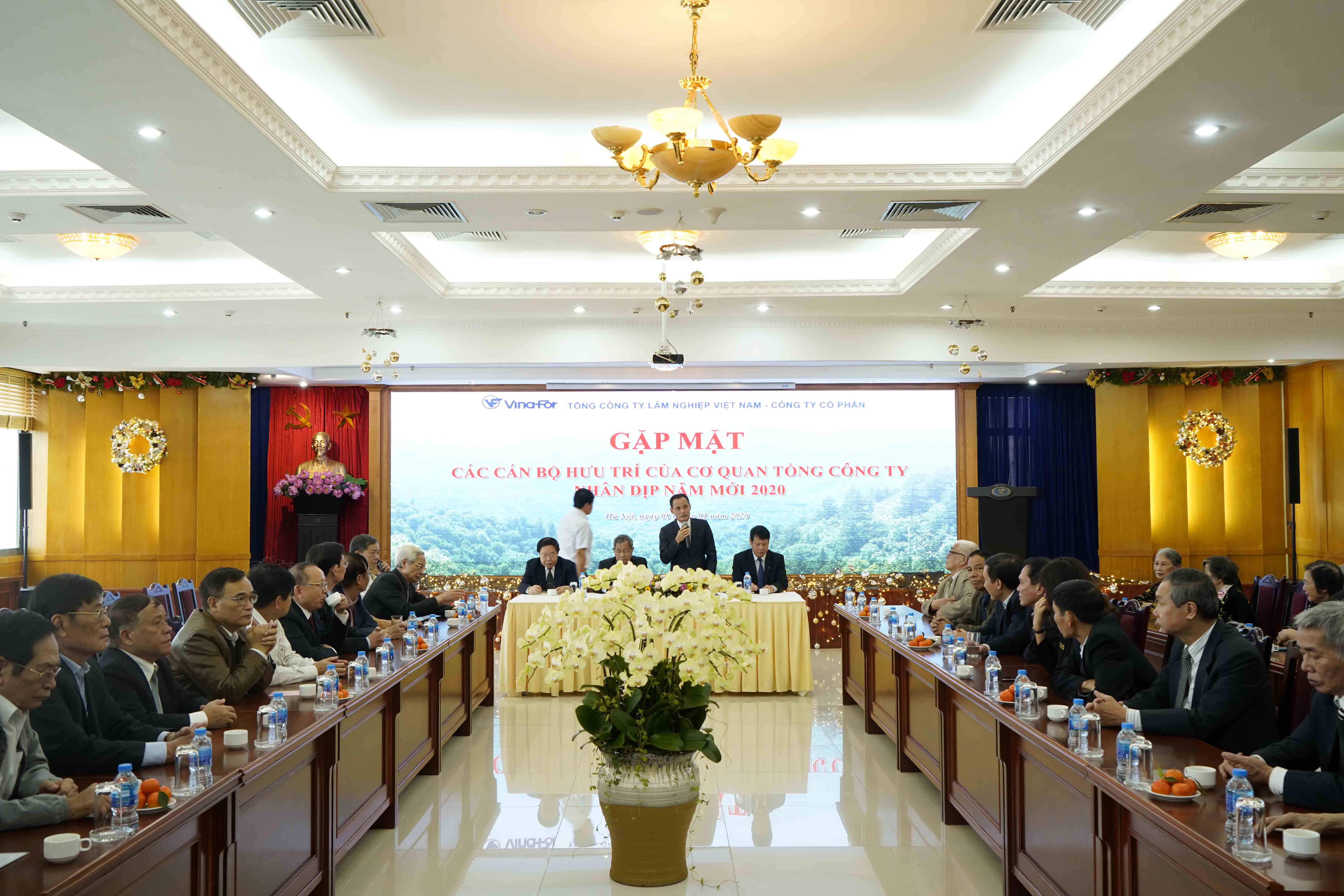 Gặp mặt, tri ân các cán bộ hưu trí của Tổng công ty Lâm nghiệp Việt Nam nhân dịp Xuân Canh tý 2020