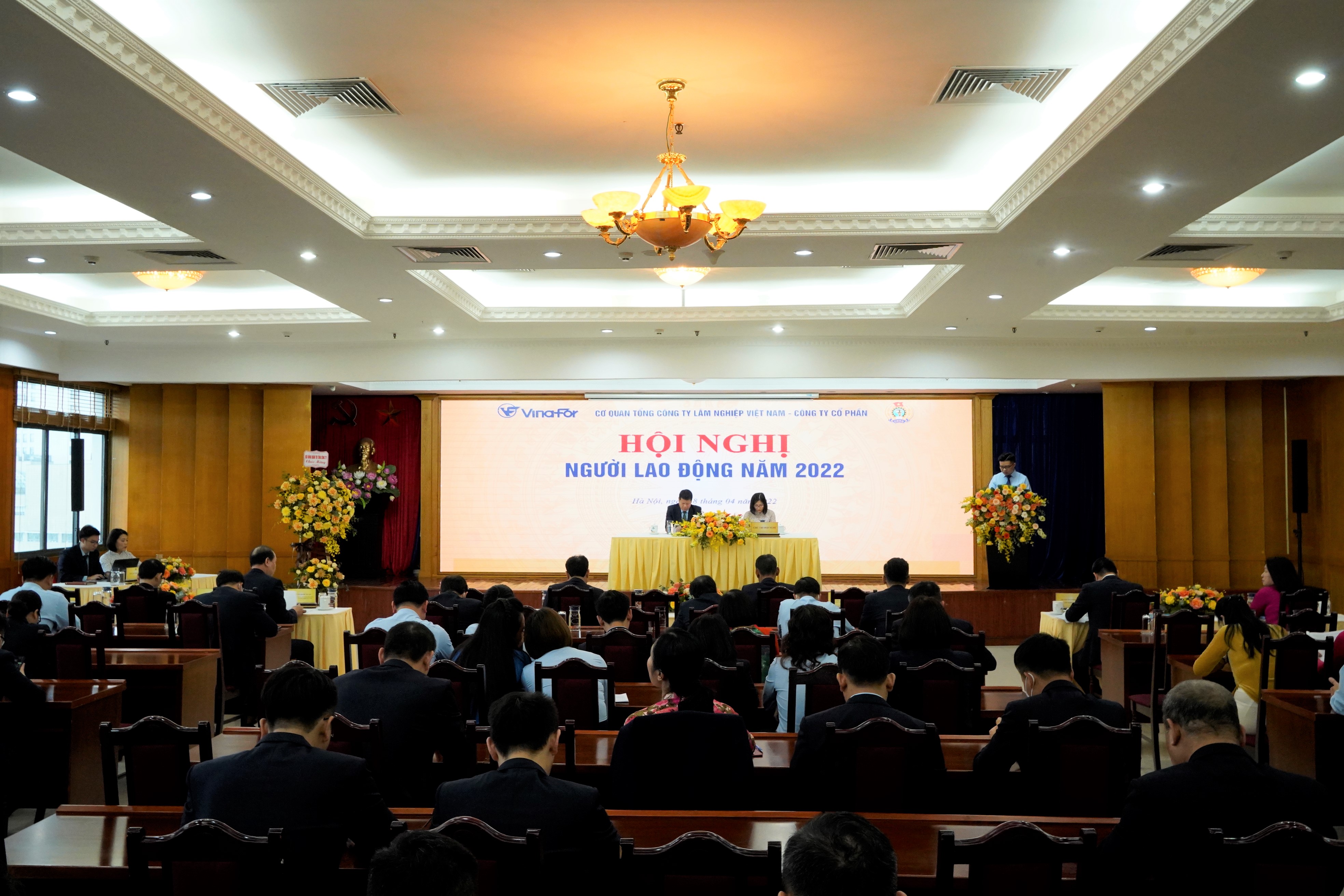 Cơ quan Tổng công ty lâm nghiệp Việt Nam tổ chức Hội nghị người lao động năm 2022