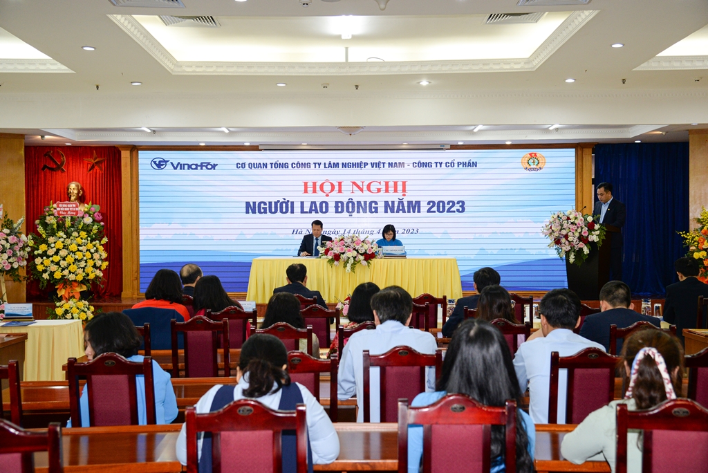 Cơ quan Tổng công ty lâm nghiệp Việt Nam tổ chức thành công Hội nghị người lao động năm 2023