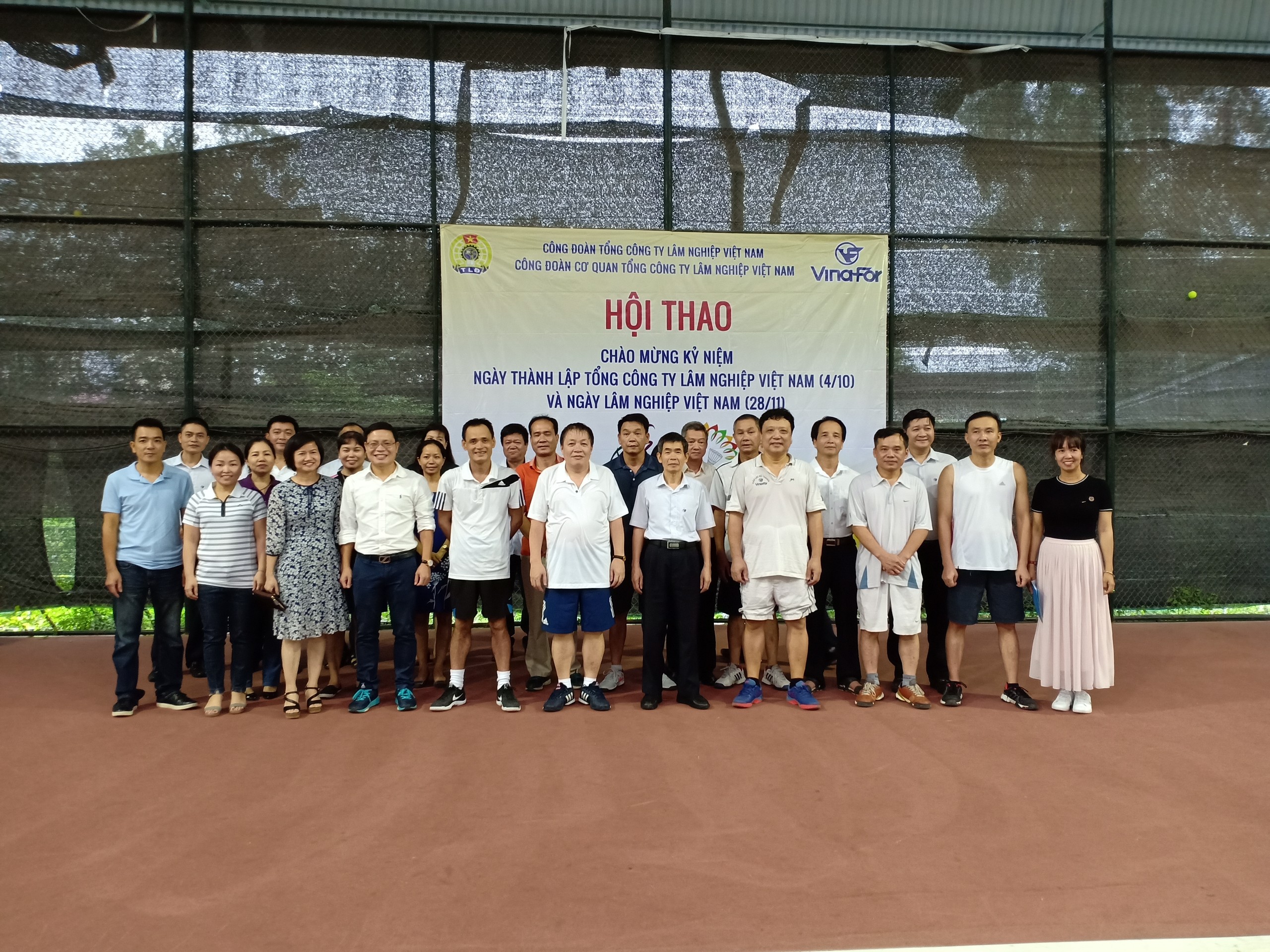 Hội thao chào mừng thành công Đại hội XII Công đoàn Việt Nam - Kỷ niệm ngày thành lập Tổng công ty Lâm nghiệp Việt Nam (4-10) và ngày Lâm nghiệp Việt Nam (28-11) năm 2018