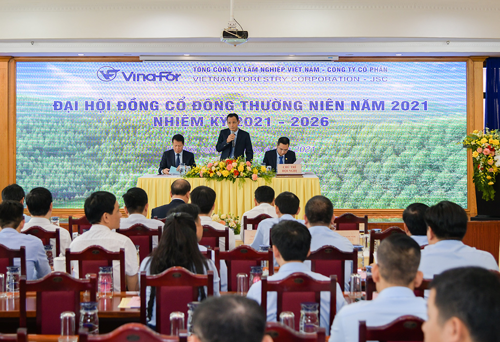 Tổng công ty Lâm nghiệp Việt Nam tổ chức Đại hội đồng cổ đông thường niên năm 2021