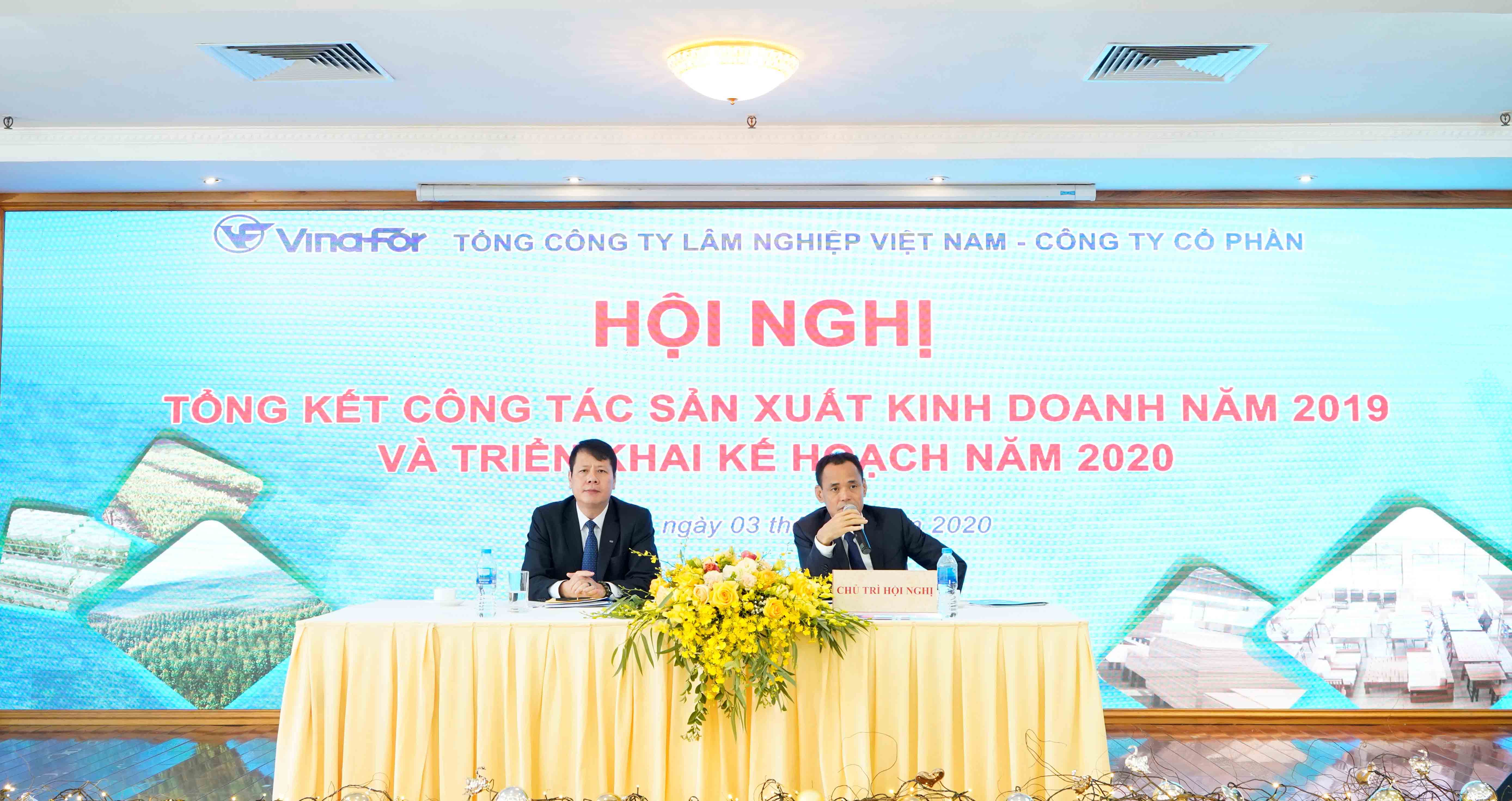 Vinafor tổ chức hội nghị Tổng kết công tác sản xuất kinh doanh năm 2019 và triển khai kế hoạch năm 2020