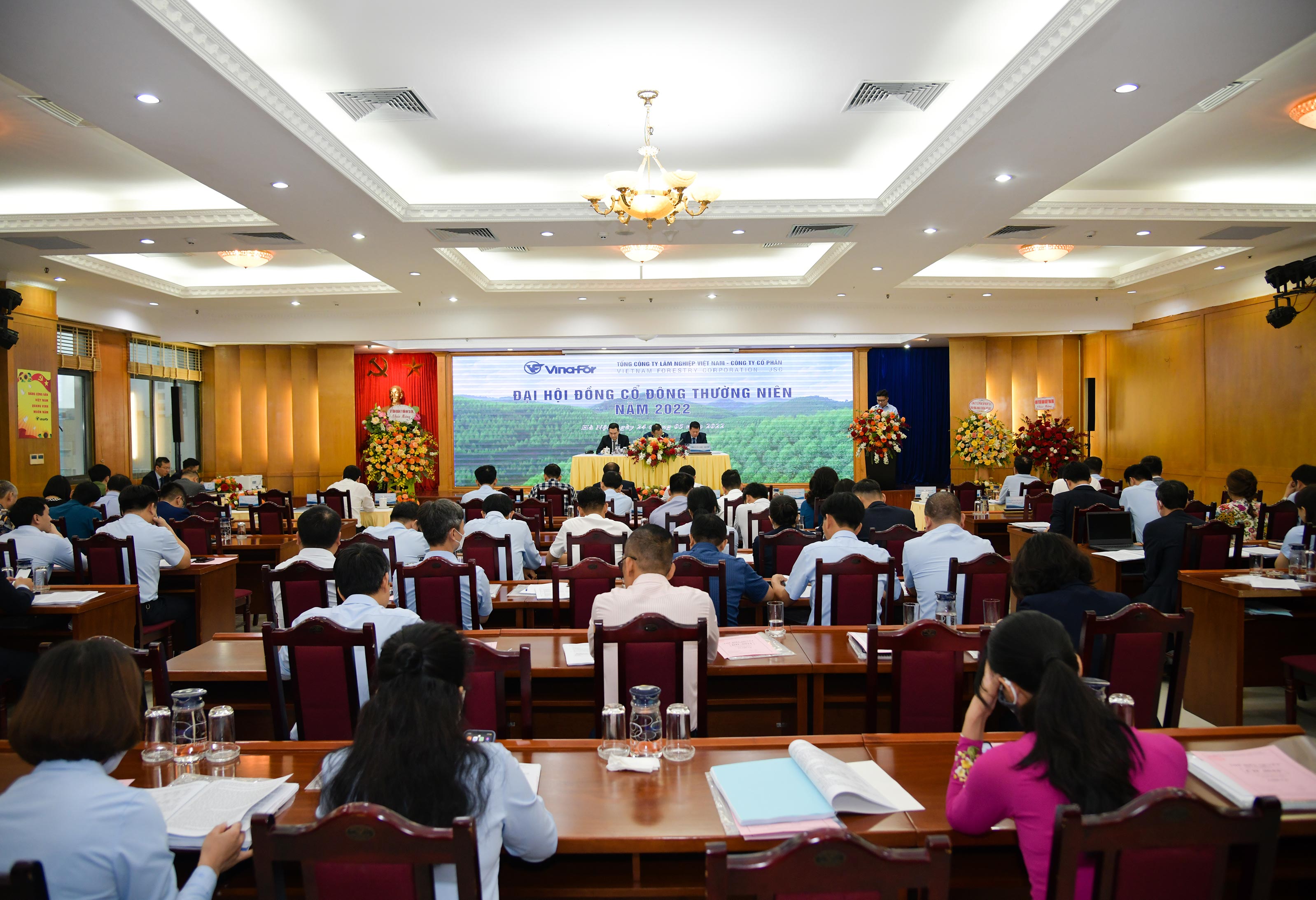 Tổng công ty Lâm nghiệp Việt Nam - công ty cổ phần tổ chức thành công Đại hội Đồng cổ đông thường niên năm 2022